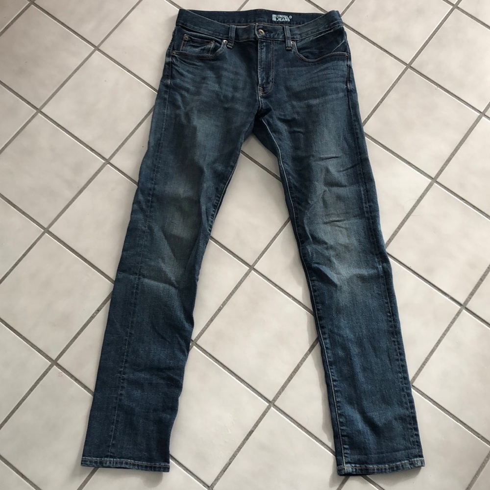 Uniqlo SELVEDGE DENIM jeans (30” x 32”), Blue